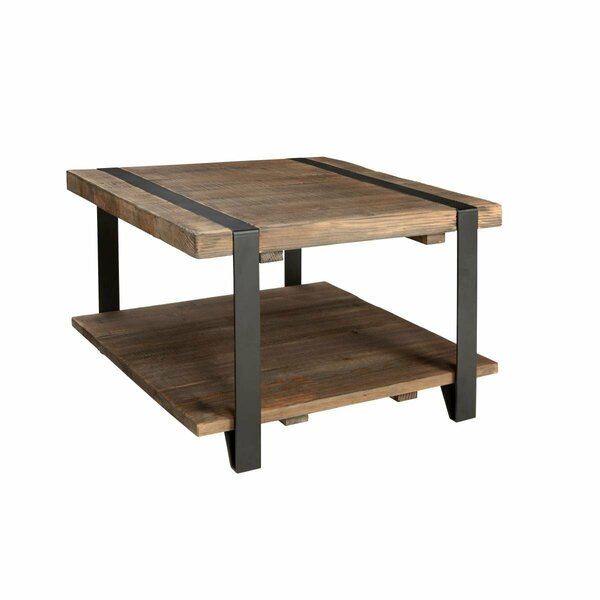 Kd Cama De Bebe 27 in. Modesto Reclaimed Wood Square Coffee Table KD3250800